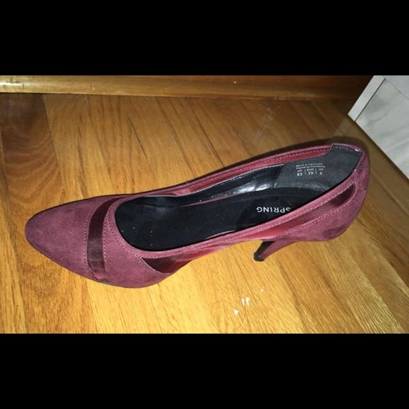 Maroon Heels - Call it Spring - Picture 2 of 2